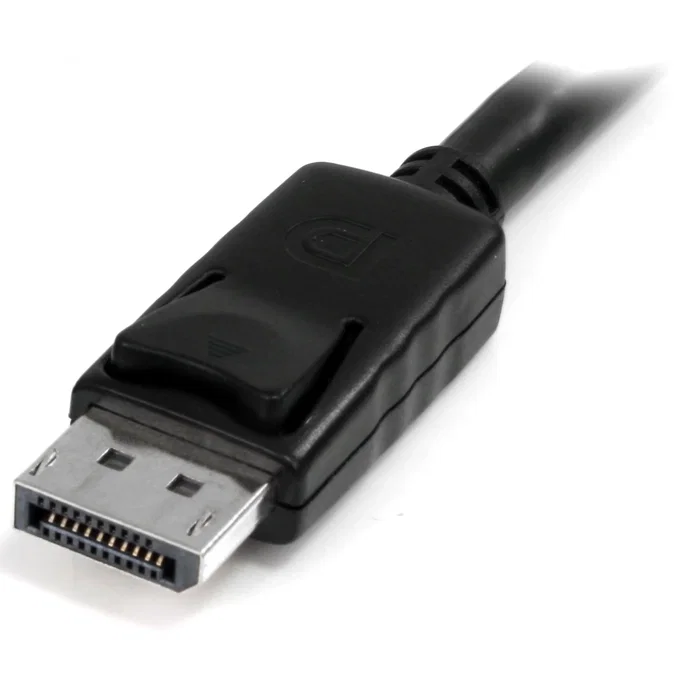 StarTech.com Cable de extensión DisplayPort para montaje en panel DPPNLFM3PW 0.9m - 4K 60Hz, DP macho a hembra, 28AWG, versión 1.2, negro
