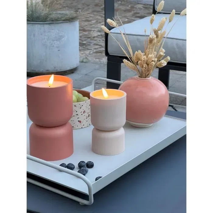 Brilliant BRI4004353435485 Lámpara de mesa para exterior LOVERE de plástico, forma de vela, 3 W, Terracota Brilliant BRI4004353435485 Lámpara de mesa para exterior LOVERE de plástico, forma de vela, 3 W, Terracota