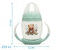 KioKids Taza de Aprendizaje Step 1 Oso Sage 270 mL para Bebés +6 Meses