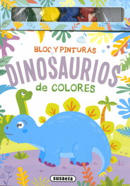 SUSAETA EDICIONES Dinosaurios - BLOC Y PINTURAS