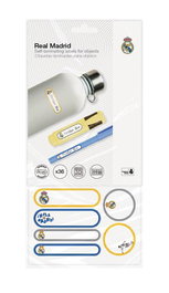 MINE Etiqueta Adhesiva Laminada Real Madrid Blister de 36