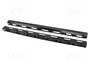 LANBERG Organizador de cables vertical 37U negro