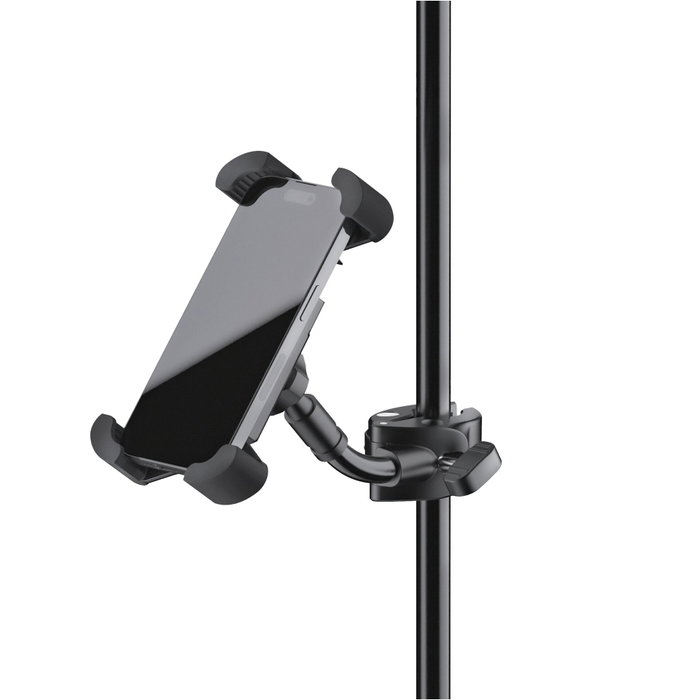 K&M 19755 Soporte para Smartphone y MP3 Negro