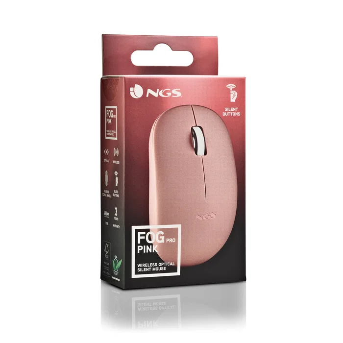 NGS FOG PRO Ratón Inalámbrico Rosa NGS FOG PRO Ratón Inalámbrico Rosa
