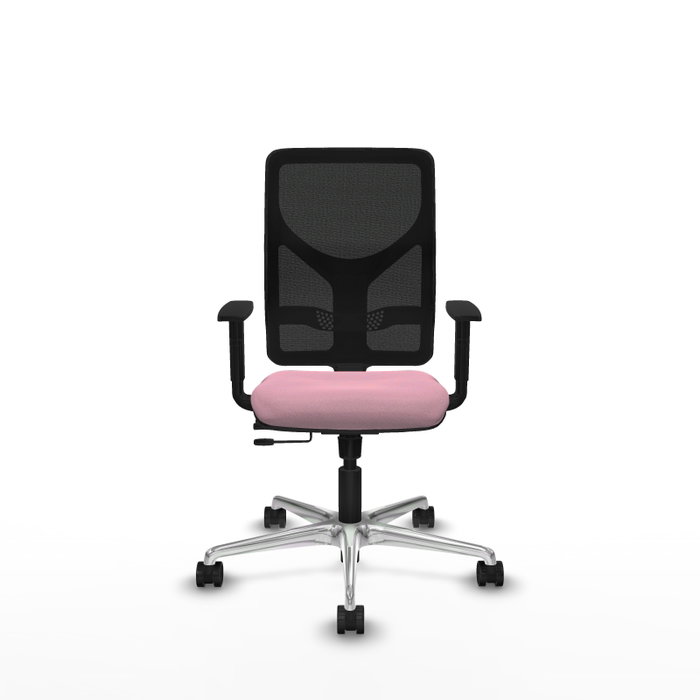 PIQUERAS Y CRESPO Silla de oficina Motilla Rosa con mecanismo Sincro/Traslack PIQUERAS Y CRESPO Silla de oficina Motilla Rosa con mecanismo Sincro/Traslack