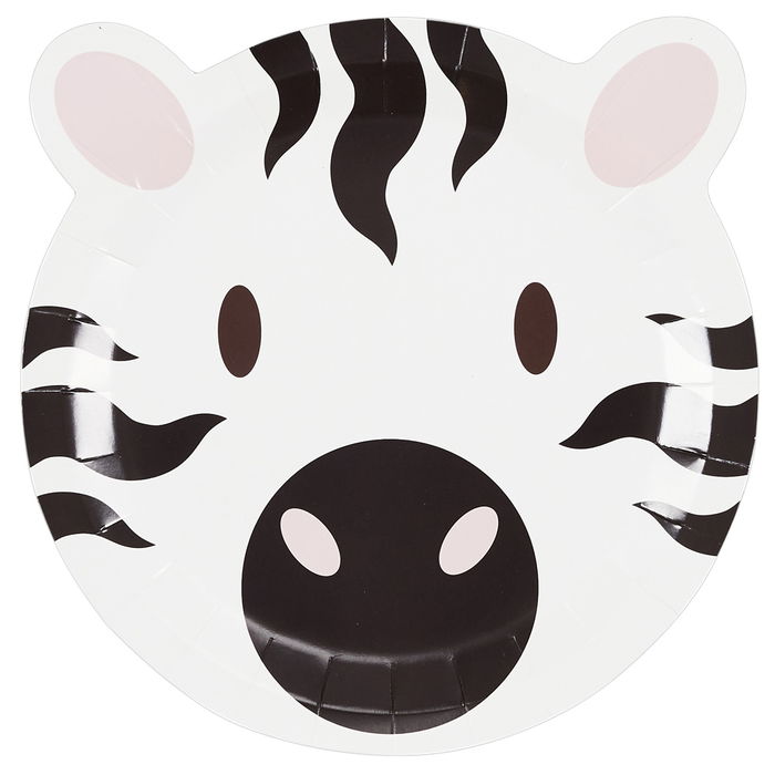 Party Time Juego De 6 Platos Cartón Sabana Party Time 23x23 cm Party Time Juego De 6 Platos Cartón Sabana Party Time 23x23 cm