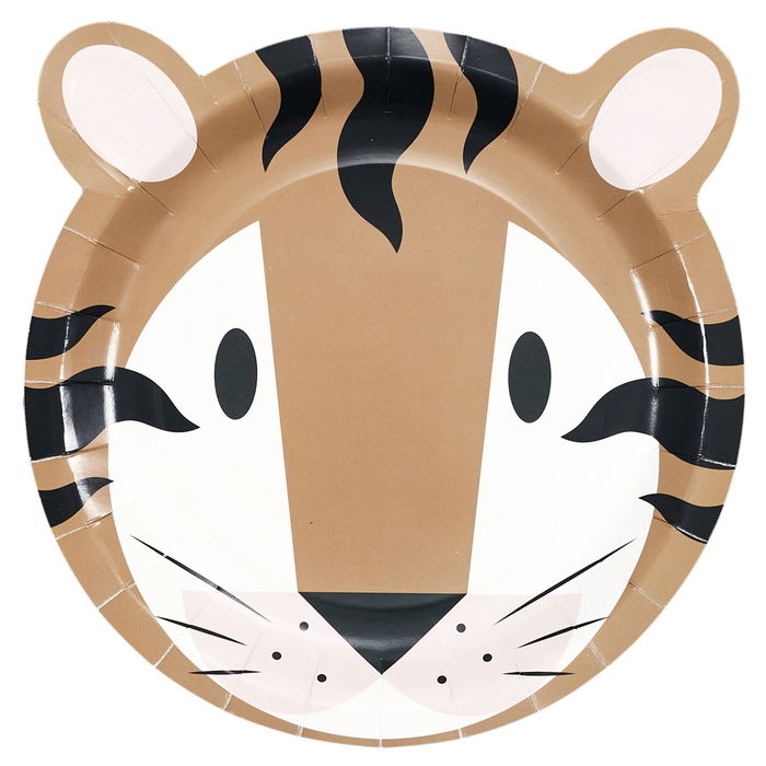 Party Time Juego De 6 Platos Cartón Sabana Party Time 23x23 cm Party Time Juego De 6 Platos Cartón Sabana Party Time 23x23 cm