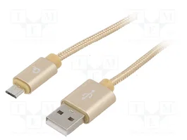 GEMBIRD Cable USB 2.0 Cablexpert de 1,8m con conectores USB A y Micro USB B