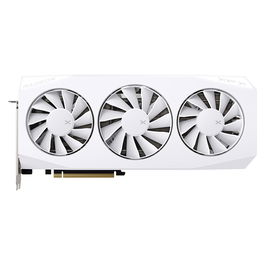 XFX Radeon RX 9060 XT 16GB GDDR6 OC Gaming Mercury - Tarjeta Gráfica 3 Ventiladores Color Blanco
