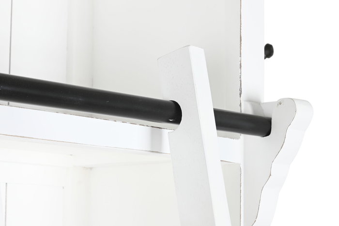 DKD Home Decor Estanteria Escalera Blanco 137 x 38 x 234 cm