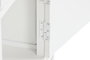 DKD Home Decor Estanteria Escalera Blanco 137 x 38 x 234 cm