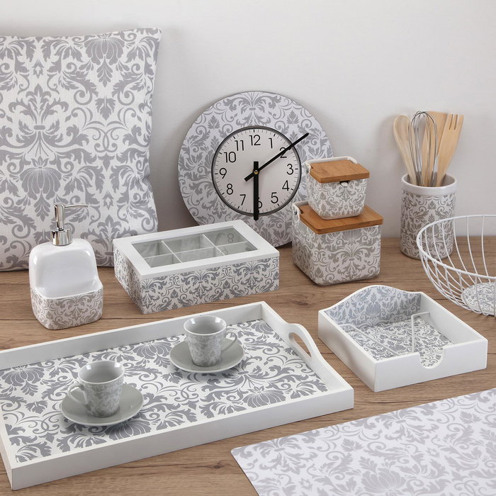 Versa Salvamantel Damasco 43.5x28.2 cm (6 Unidades)