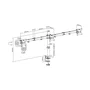 Aisens Soporte de Mesa para 3 Monitores 13-27 Pulgadas, Negro