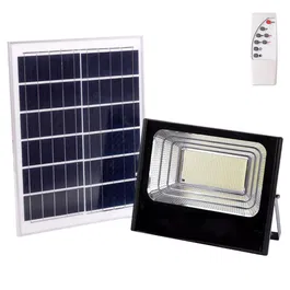 Proyector LED Solar 200W 6500K Panel: 6V/20W Batería: 3,2V/15000MaH Control Remoto [HO-SOLARFL-200W-01]