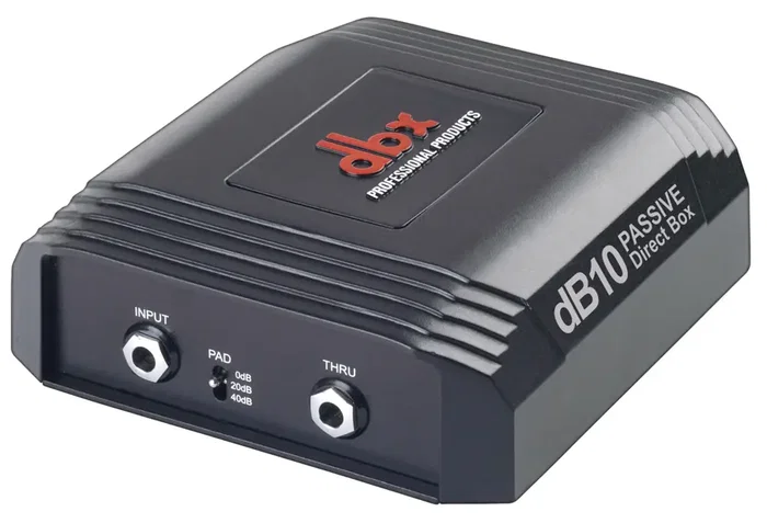 DBX dB10 Pasiva Caja Directa Pasiva con Transformadores Personalizados y Conectores Neutrik
