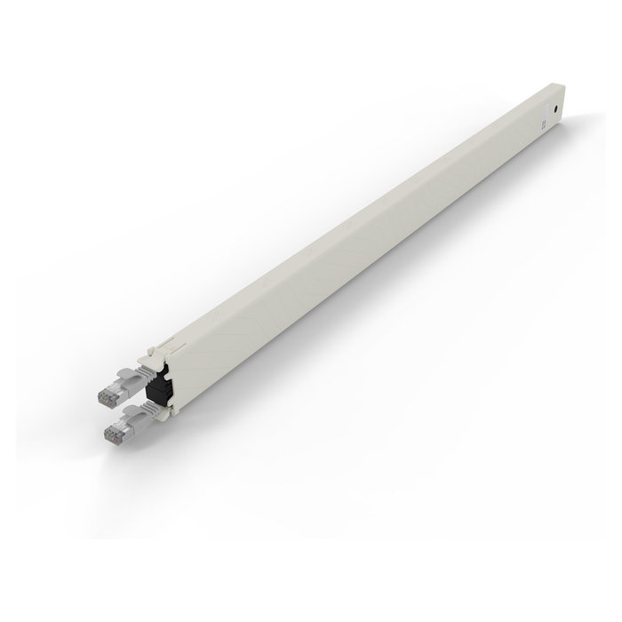 PATCHBOX Patchbox.one Kupferkassette 30RU, 1.8 m Cat. 6a U/FTP PoE Grau