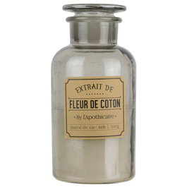 Home Deco Factory Botella Con Vela Apothicaire 21 Colección Inspiración Vintage.