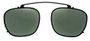 Vuarnet VD190200031121 Gafas Clip-On con Cristal Verde