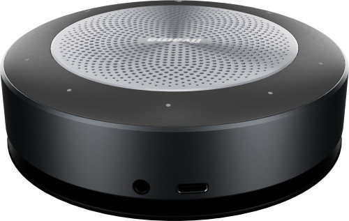 Iiyama UC SPK01L Altavoz 360 Grados con Micrófono de 6 Elementos, Bluetooth, Cancelación de Eco, 8 Horas de Batería