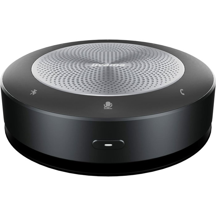 Iiyama UC SPK01L Altavoz 360 Grados con Micrófono de 6 Elementos, Bluetooth, Cancelación de Eco, 8 Horas de Batería