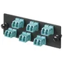 Panduit FWME Panel de Adaptador de Fibra 12 Puertos LC-Duplex para Rack