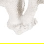 Figura Coral Blanco Resina Decoración 27 X 15 X 21 cm