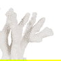 Figura Coral Blanco Resina Decoración 27 X 15 X 21 cm