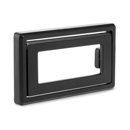 HERRAJES ALK Tirador Zamak Modelo Nevara Acabado Negro Mate