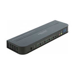 DeLOCK Conmutador KVM DisplayPort 1.4 8K 30 Hz con USB y Audio