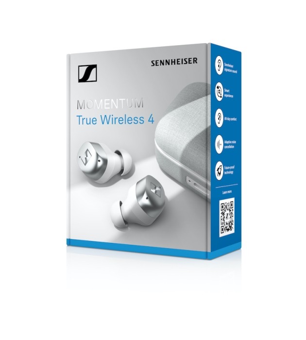 Sennheiser Momentum True Wireless 4 Blanco Plateado Sennheiser Momentum True Wireless 4 Blanco Plateado