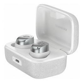 EPOS Momentum True Wireless 4 Auriculares Inalámbricos, Blanco Plateado, wei-silber