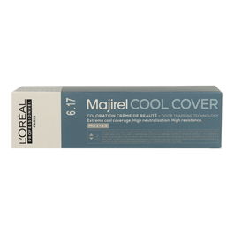 L'Oréal Majirel Cool Cover 6.17 Tinte Permanente Rubio Oscuro Ceniza Irizado 60 ml