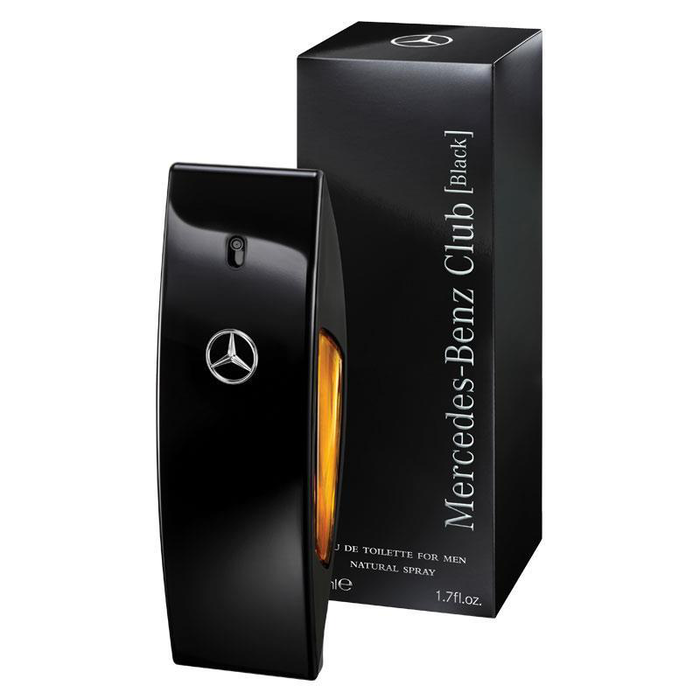 Mercedes Benz Club Black Edt For Men Natural Spray 50 mL Mercedes Benz Club Black Edt For Men Natural Spray 50 mL