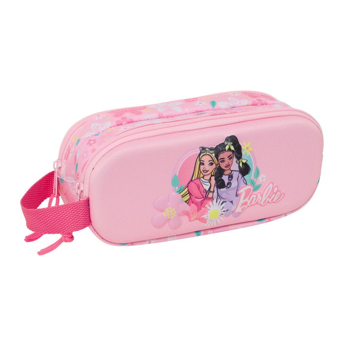 Safta Portatodo Doble 3D Barbie