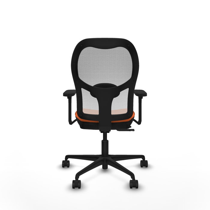 PIQUERAS Y CRESPO Silla de oficina Jorquera Naranja y Blanco PIQUERAS Y CRESPO Silla de oficina Jorquera Naranja y Blanco