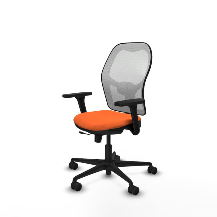 PIQUERAS Y CRESPO Silla de oficina Jorquera Naranja y Blanco PIQUERAS Y CRESPO Silla de oficina Jorquera Naranja y Blanco