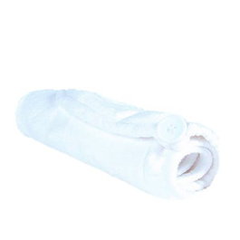 Bifull Toalla turbante de microfibra blanca African Towel