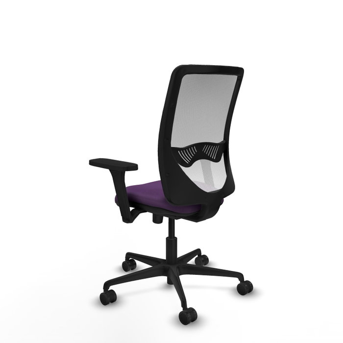 PIQUERAS Y CRESPO Silla de oficina Zulema Morado y Blanco con Mecanismo Sincro PIQUERAS Y CRESPO Silla de oficina Zulema Morado y Blanco con Mecanismo Sincro