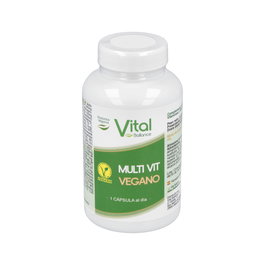 VITAL BALLANCE Multivitamínico Vegano Complejo - 60 Cápsulas - Suplemento Alimenticio para Cubrir Carencias Nutricionales Diarias