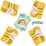 LÚDILO 803463 Juego Taco, Gatito, Pizza Cartas para Niños +4 Años
