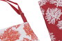 DKD Home Decor Delantal Atlantico Coral 22 Azul Fucsia Polyester Set de 2 piezas 80 x 0.5 x 60 cm