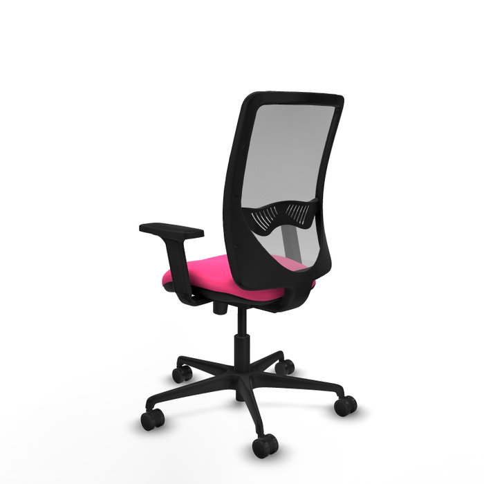 PIQUERAS Y CRESPO Silla de oficina Zulema Rosa y Gris PIQUERAS Y CRESPO Silla de oficina Zulema Rosa y Gris