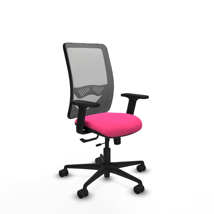 PIQUERAS Y CRESPO Silla de oficina Zulema Rosa y Gris PIQUERAS Y CRESPO Silla de oficina Zulema Rosa y Gris