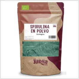 KARMA Spirulina en Polvo - 200 Gramos - Superalimento Ecológico