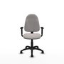 PIQUERAS Y CRESPO Silla de oficina Algarra en Blanco con Brazos 1D