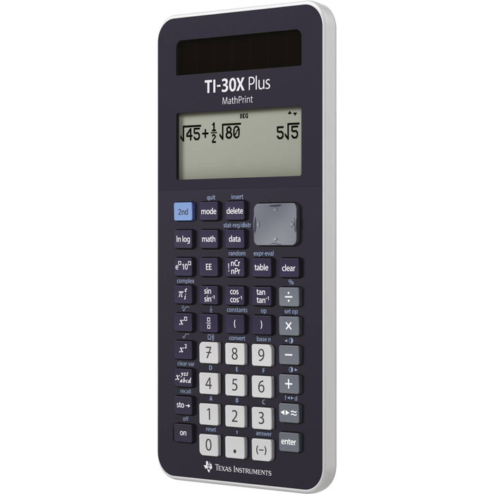 Texas Instruments TI 30X PLUS MathPrint Black