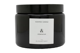 The Olphactory Cedar Oud Scented Candle 360g