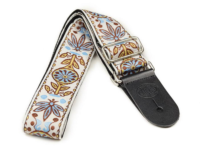 Gaucho Correa de cuero estampado 50mm Gaucho Correa de cuero estampado 50mm