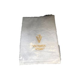 Victoria Vynn Toalla Blanca con Logo Dorado 30x50 cm