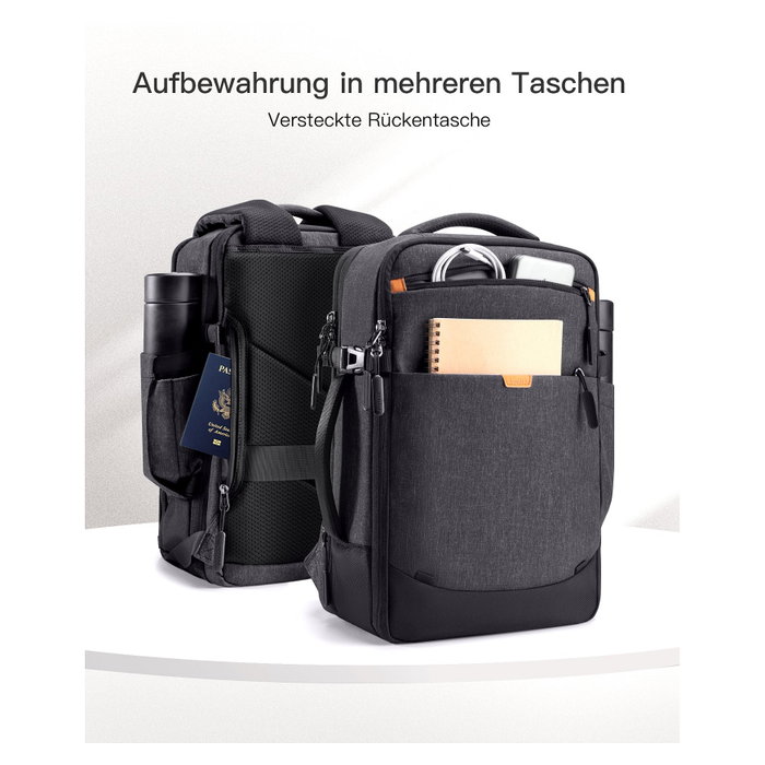 Inateck Mochila de viaje BP03006-14 para portátil de 14 pulgadas, Negro Inateck Mochila de viaje BP03006-14 para portátil de 14 pulgadas, Negro